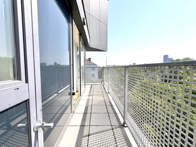 1-Zimmer-Mietwohnung mit Terrasse und Loggia in Top-Lage zwischen U1 Vorgartenstraße & U6 Handelskai