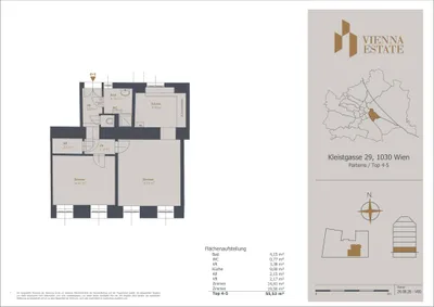 2-Zimmer-Wohnung kaufen in Wien – 55,53 m², € 229.000 – Bild 14 von 14