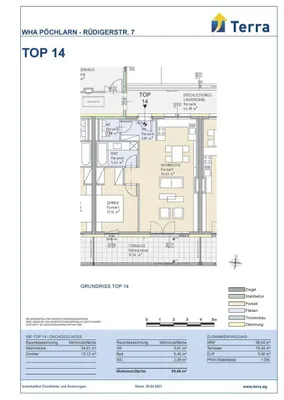 2-Zimmer-Wohnung mieten in Melk – 59,6 m², € 717 – Bild 7 von 7