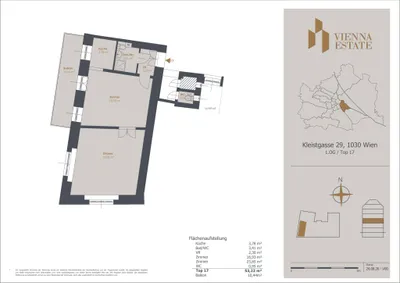 2-Zimmer-Wohnung kaufen in Wien – 53,22 m², € 266.000 – Bild 10 von 10