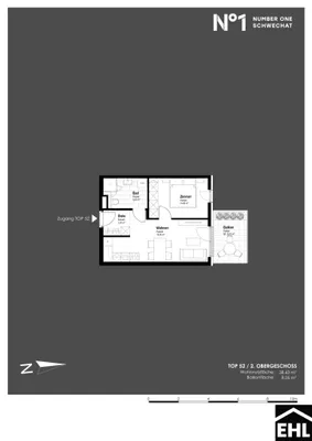 2-Zimmer-Wohnung kaufen in Bruck an der Leitha – 39,51 m², € 223.000 – Bild 11 von 11