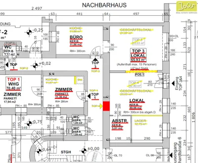 2-Zimmer-Gewerbeimmobilie kaufen in Wien – 66 m², € 159.000 – Bild 2 von 2