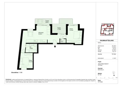 3-Zimmer-Wohnung mieten in Wien – 74,74 m², € 1.699 – Bild 21 von 22
