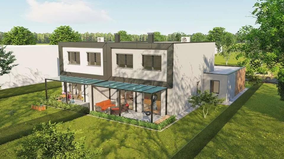Hallo Südburgenland: Reihenhäuser in Dobersdorf - Ansicht 2