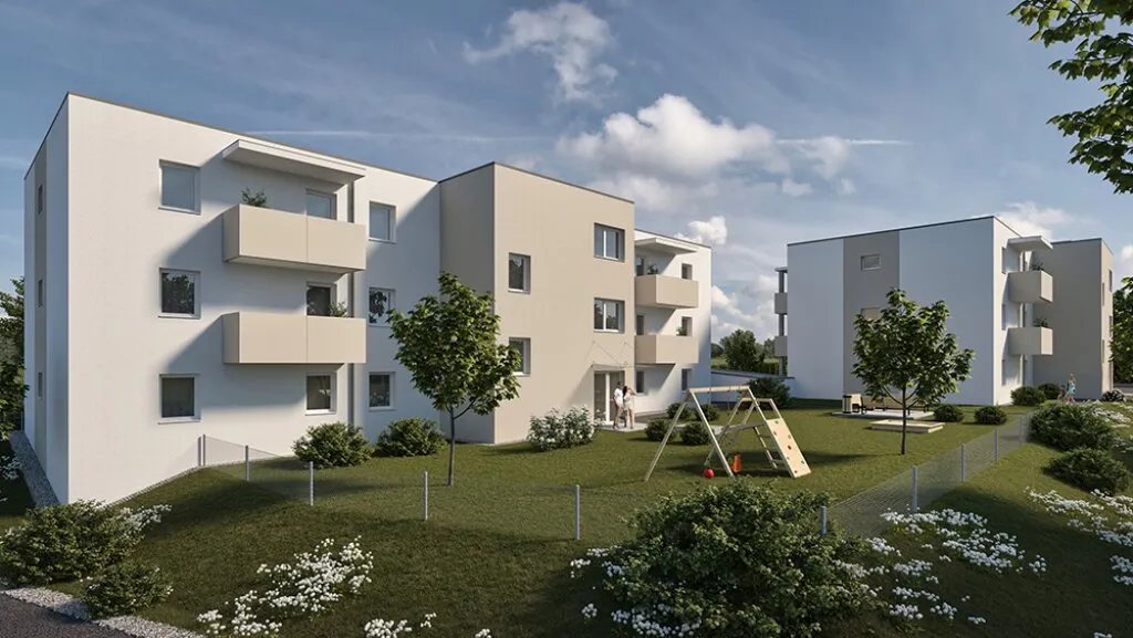 ETW mit 2 Balkone in Walding (wohnbaugefördert) - Ansicht 3