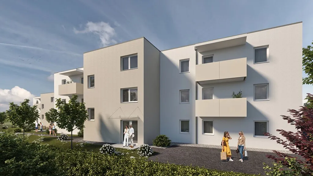 ETW mit 2 Balkone in Walding (wohnbaugefördert) - Ansicht 2