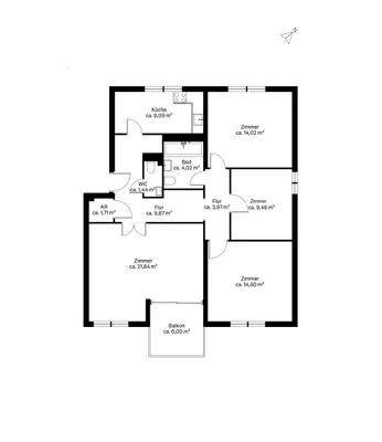 4-Zimmer-Wohnung kaufen in Wien – 87 m², € 380.000 – Bild 18 von 19