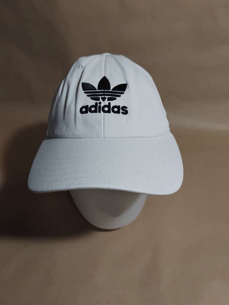 Baseball Cap Kappe Mütze Adidas weiß verstellbar