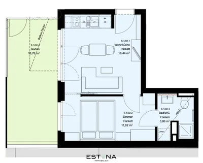 2-Zimmer-Wohnung kaufen in Wien – 31,31 m², € 229.900 – Bild 9 von 9