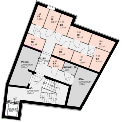 2-Zimmer-Wohnung kaufen in Mistelbach – 59,57 m², € 349.000 – Bild 19 von 19