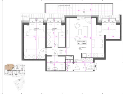 3-Zimmer-Wohnung kaufen in Wien – 77,51 m², € 499.900 – Bild 7 von 7