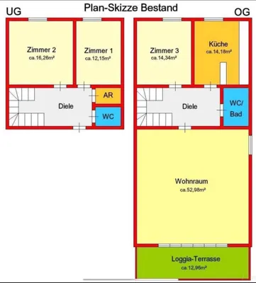 5-Zimmer-Wohnung mieten in Graz – 138 m², € 1.499 – Bild 20 von 21