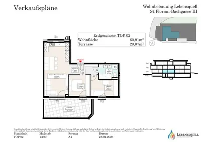 3-Zimmer-Wohnung kaufen in Linz Land – 60,91 m², € 299.000 – Bild 12 von 12
