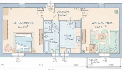 2-Zimmer-Wohnung kaufen in Eisenstadt – 65,52 m², € 149.600 – Bild 15 von 15