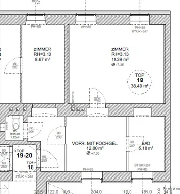 3-Zimmer-Wohnung mieten in Wien – 96 m², € 1.573 – Bild 22 von 22