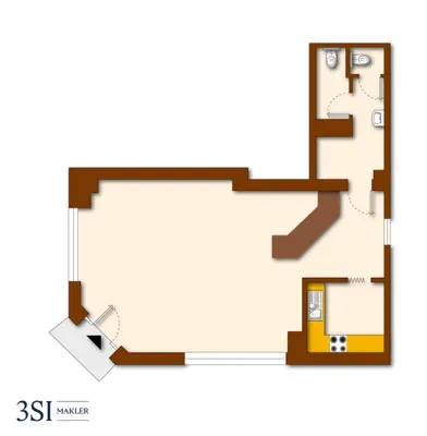 Gewerbeimmobilie kaufen in Salzburg Stadt – 65 m², € 299.000 – Bild 2 von 2