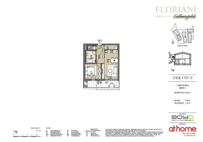 2-Zimmer-Wohnung kaufen in Tulln – 49,95 m², € 230.000 – Bild 27 von 27