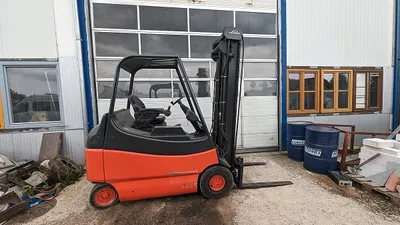 Linde Linde 2,5 tonnen Elektro Duplex& Seitenschieber... Gabelstapler