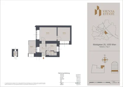 1-Zimmer-Wohnung kaufen in Wien – 35,98 m², € 143.000 – Bild 11 von 11
