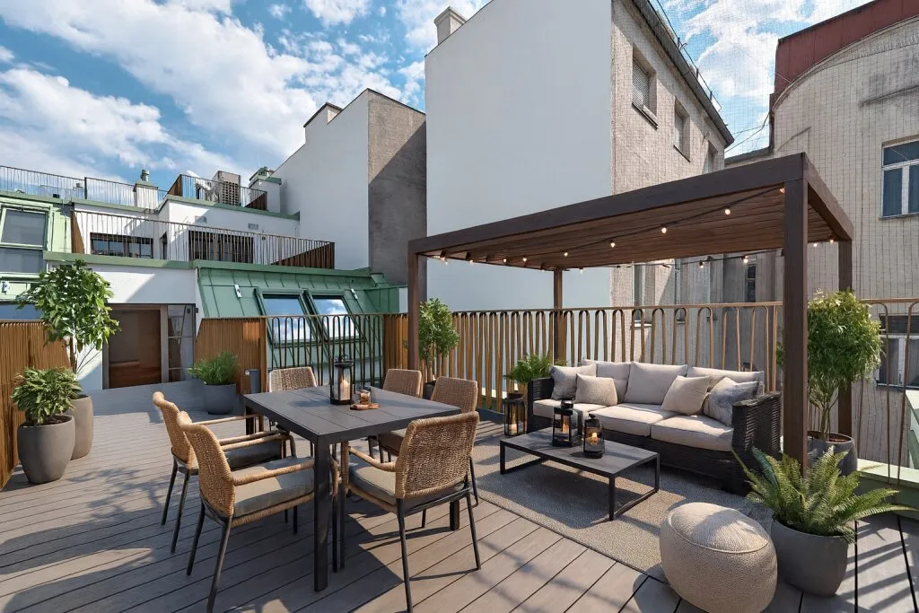 EXKLUSIVES DACHGESCHOSS! Klimatisierter Erstbezug mit herrlicher Dachterrasse - Ansicht 3