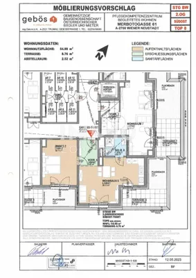 2-Zimmer-Wohnung mieten in Wiener Neustadt – 54,99 m², € 1.064 – Bild 7 von 20