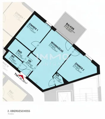 3-Zimmer-Wohnung kaufen in Wien – 60,38 m², € 455.500 – Bild 13 von 13