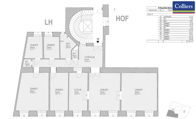 6-Zimmer-Gewerbeimmobilie mieten in Wien – 162 m², € 4.190 – Bild 15 von 15