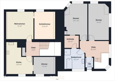 6-Zimmer-Gewerbeimmobilie kaufen in Linz Land – 207 m², € 598.000 – Bild 23 von 24