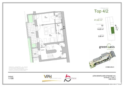 2-Zimmer-Wohnung kaufen in Wien – 41,22 m², € 449.000 – Bild 10 von 10