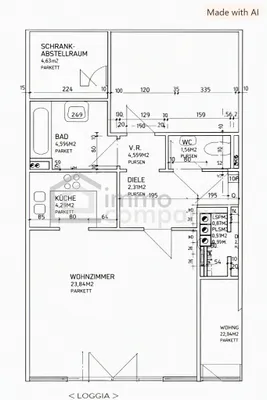 2-Zimmer-Wohnung kaufen in Linz – 58 m², € 239.000 – Bild 8 von 9