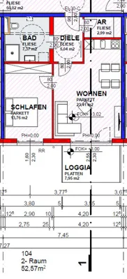 2-Zimmer-Wohnung kaufen in Wels-Land – 52,57 m², € 236.565 – Bild 11 von 11