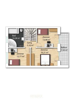 4-Zimmer-Haus kaufen in Baden – 104,66 m², € 549.000 – Bild 16 von 18