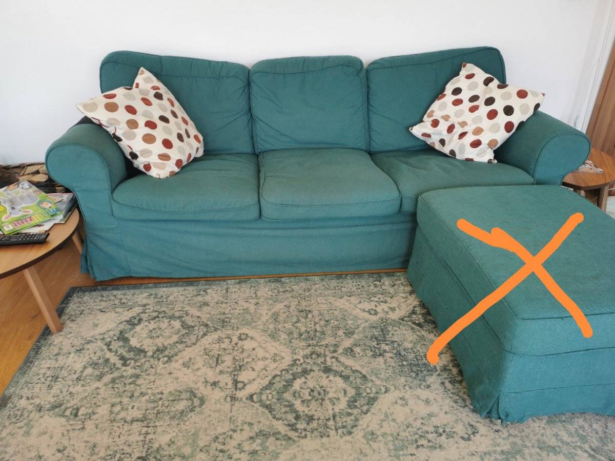 IKEA Ektorp 3er Sofa
