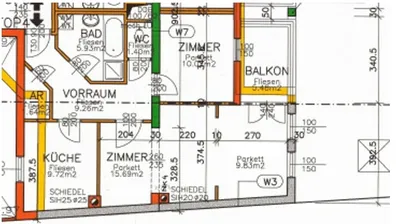2-Zimmer-Wohnung kaufen in Mödling – 63,49 m², € 270.000 – Bild 2 von 2