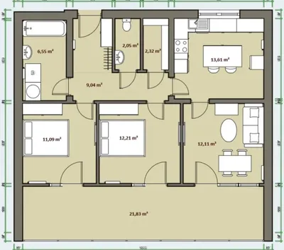 3-Zimmer-Wohnung kaufen in Graz – 69 m², € 300.000 – Bild 6 von 6