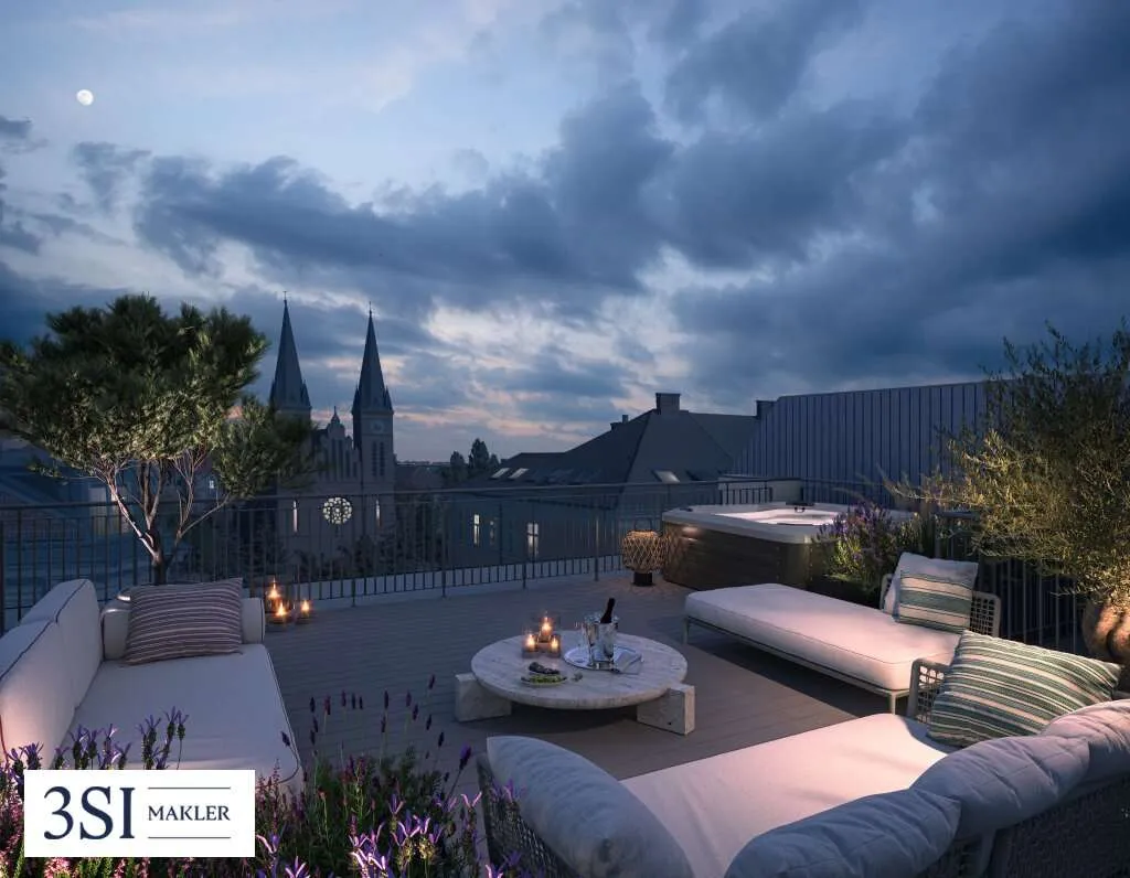 The Anthony: Modernes Penthouse mit großer Dachterrasse - Sonne, Weite und Exklusivität garantiert - Widok 3