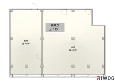 1-Zimmer-Gewerbeimmobilie mieten in Wien – 40 m², € 375 – Bild 6 von 6
