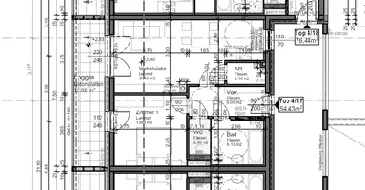 2-Zimmer-Wohnung mieten in Scheibbs – 54,43 m², € 456 – Bild 2 von 14