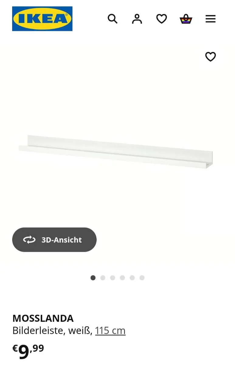 Bilderleiste Ikea, € 7,- (9900 Lienz)