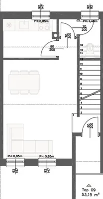 2-Zimmer-Wohnung mieten in Graz – 53,15 m², € 800 – Bild 10 von 11