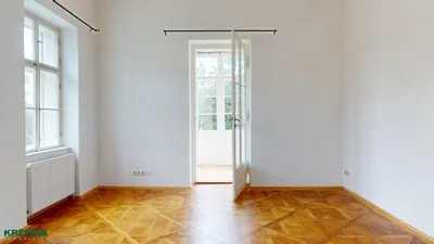 Wolfersberggasse: Entzückende kompakte 1 1/2-Zimmerwohnung mit Veranda - gute Verkehrsanbindung – Bild 2