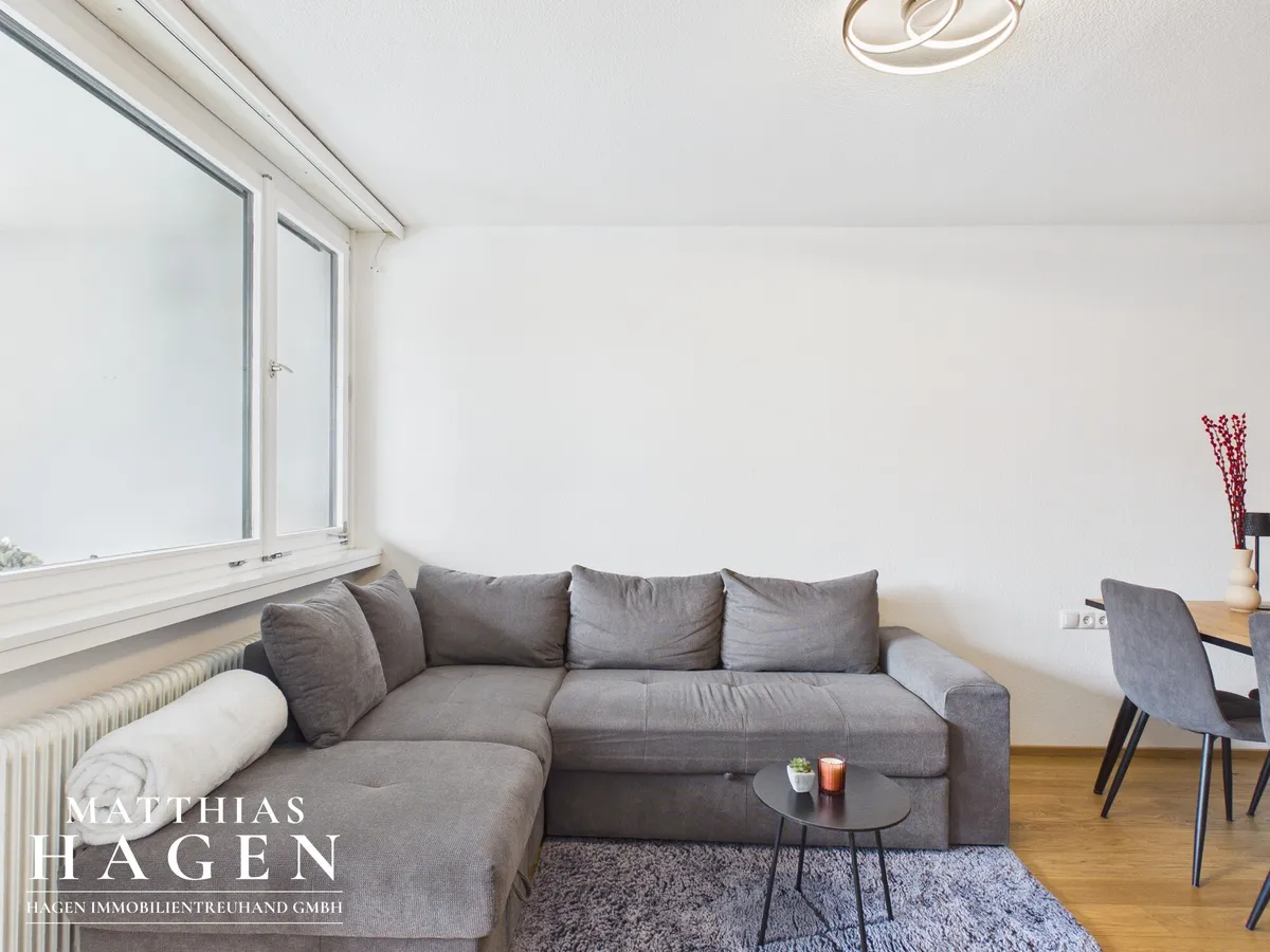 Gemütliche 2 Zi Wohnung / Eigennutzung oder Anlageobjekt - Ansicht 3