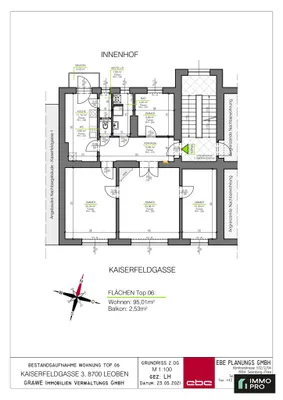 3-Zimmer-Wohnung mieten in Leoben – 95,25 m², € 1.154 – Bild 10 von 10