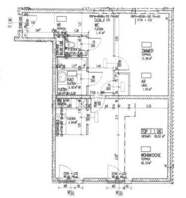 2-Zimmer-Wohnung mieten in Wien – 62 m², € 1.149 – Bild 12 von 12