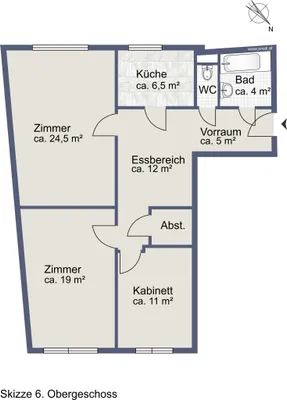 3-Zimmer-Wohnung kaufen in Wien – 84 m², € 490.000 – Bild 12 von 13