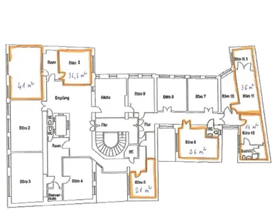 1-Zimmer-Gewerbeimmobilie mieten in Wien – 41 m², € 3.000 – Bild 13 von 13