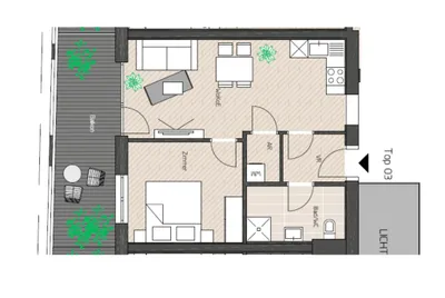 2-Zimmer-Wohnung mieten in Graz – 45,77 m², € 839 – Bild 15 von 15