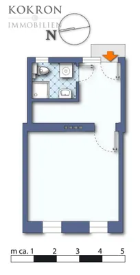 1-Zimmer-Immobilie kaufen in Wien – 41,55 m², € 179.000 – Bild 11 von 12