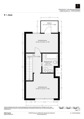 3-Zimmer-Wohnung mieten in Wien – 85 m², € 2.000 – Bild 22 von 22