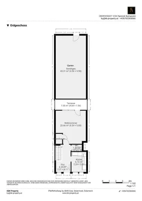 3-Zimmer-Wohnung mieten in Wien – 85 m², € 2.000 – Bild 21 von 22
